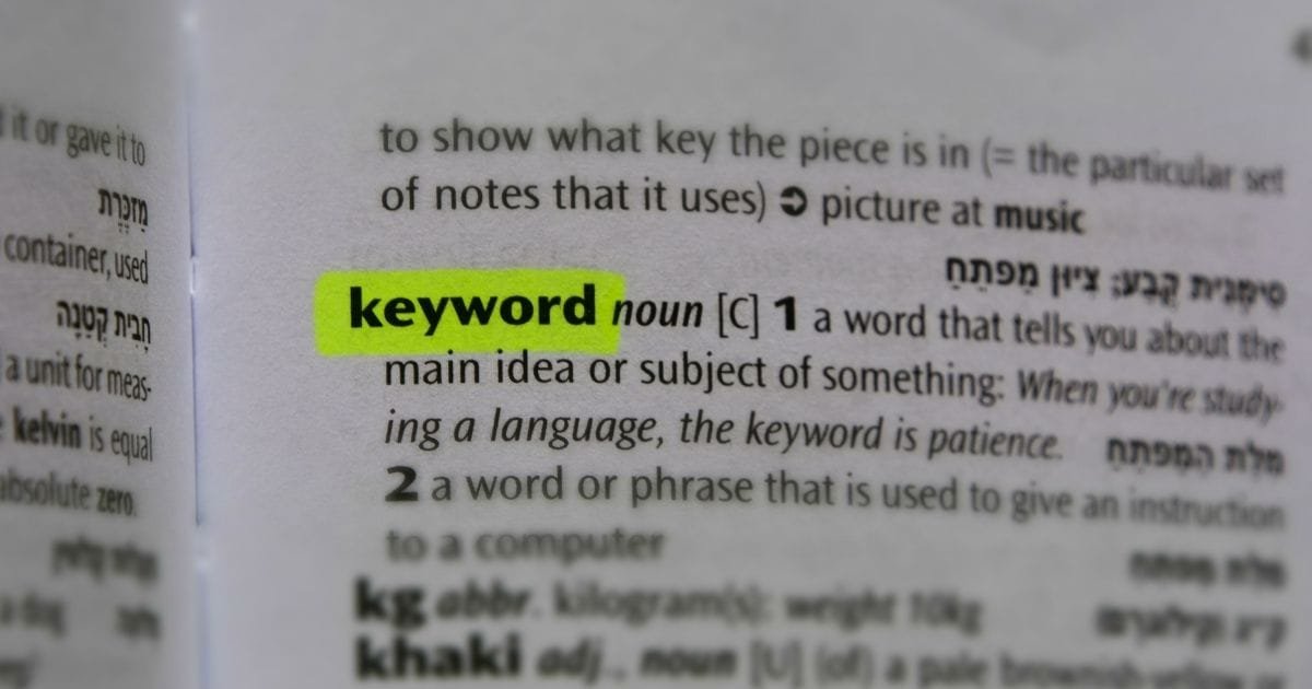 keyword placement