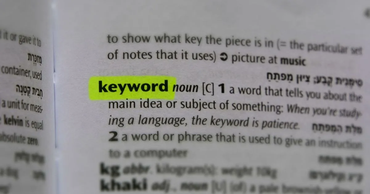 keyword placement